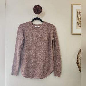 Pink Clover Nickole Textured Sweater. Size S.